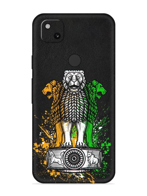 Pillars Of Ashoka Embossed Soft Silicone Case for Google Pixel 4A