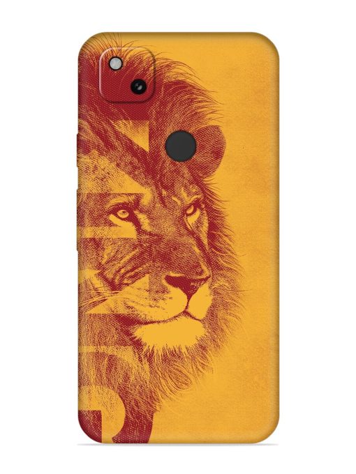 Gold Lion Crown Art Embossed Soft Silicone Case for Google Pixel 4A Zapvi