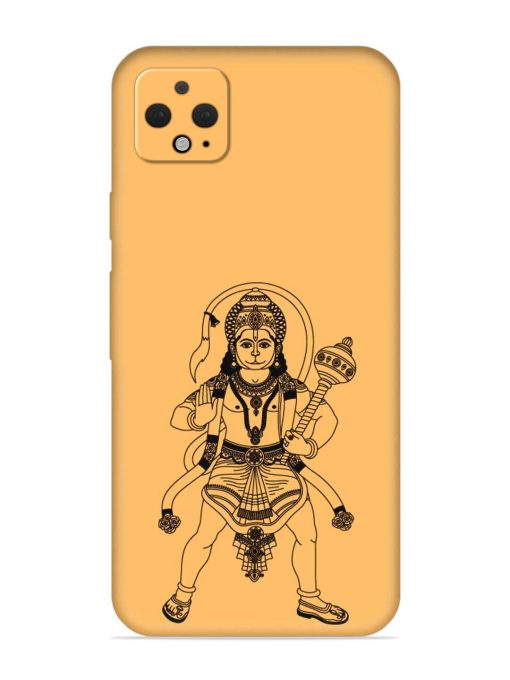 Indian God Hanuman Embossed Soft Silicone Case for Google Pixel 4 Xl Zapvi