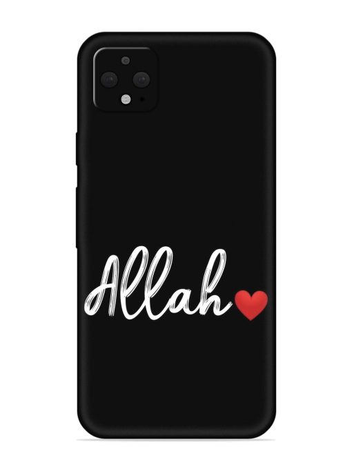 Allah Embossed Soft Silicone Case for Google Pixel 4 Xl Zapvi