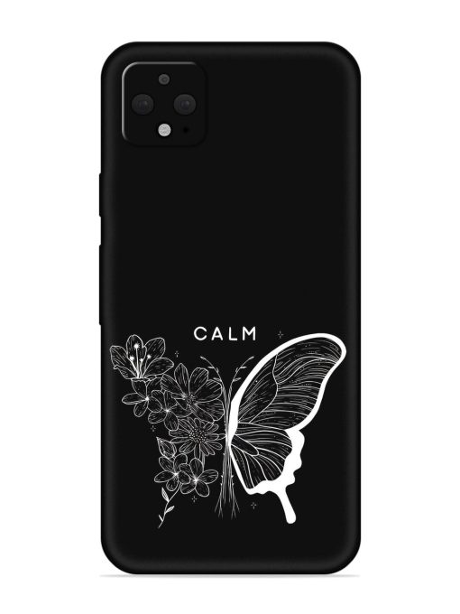 Calm Embossed Soft Silicone Case for Google Pixel 4 Xl Zapvi