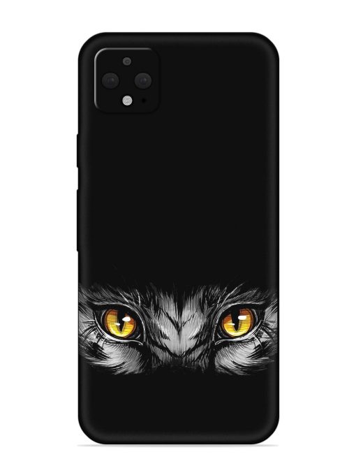 Scary Eye Embossed Soft Silicone Case for Google Pixel 4 Xl Zapvi