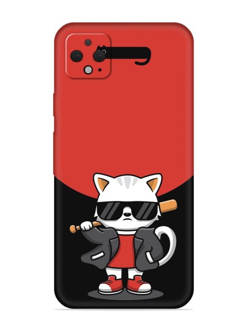 Cool Little Bear Cartoon Embossed Soft Silicone Case for Google Pixel 4 Xl Zapvi