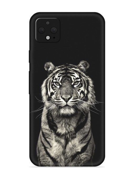 Tiger Art Embossed Soft Silicone Case for Google Pixel 4 Xl Zapvi