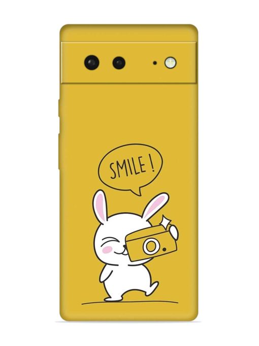 Hey Smile Please Embossed Soft Silicone Case for Google Pixel 6 Zapvi