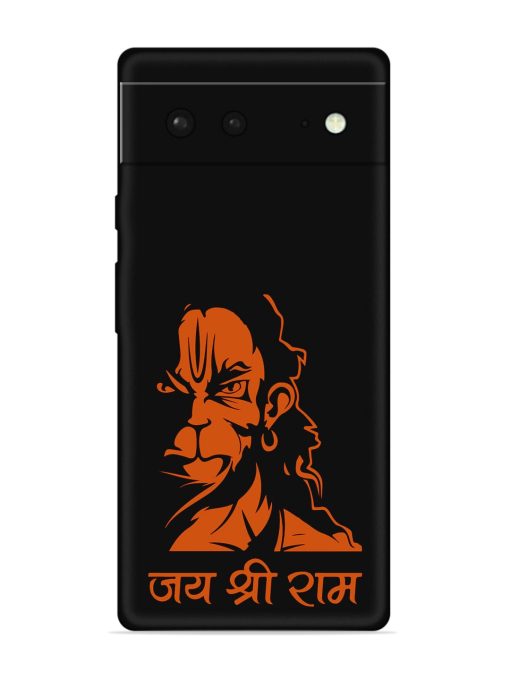 Angry Hanuman Embossed Soft Silicone Case for Google Pixel 6 Zapvi