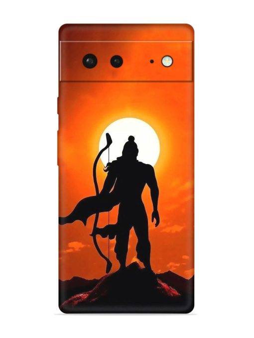 Shree Ram Embossed Soft Silicone Case for Google Pixel 6