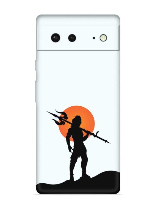 Lord Mahadev Trendy Embossed Soft Silicone Case for Google Pixel 6