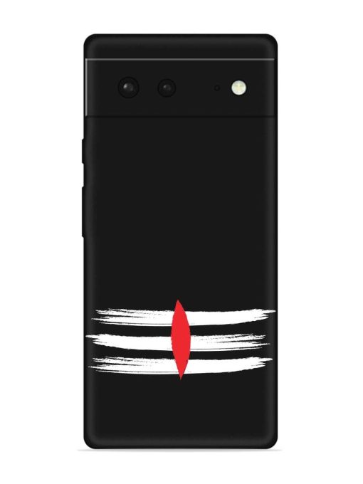 Mahadev Tilak Vector Embossed Soft Silicone Case for Google Pixel 6 Zapvi