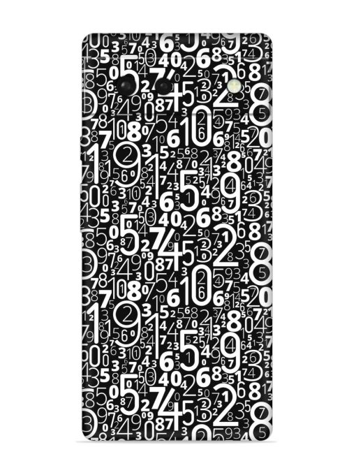 Many Numbers Different Embossed Soft Silicone Case for Google Pixel 6 Zapvi