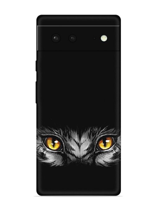 Scary Eye Embossed Soft Silicone Case for Google Pixel 6