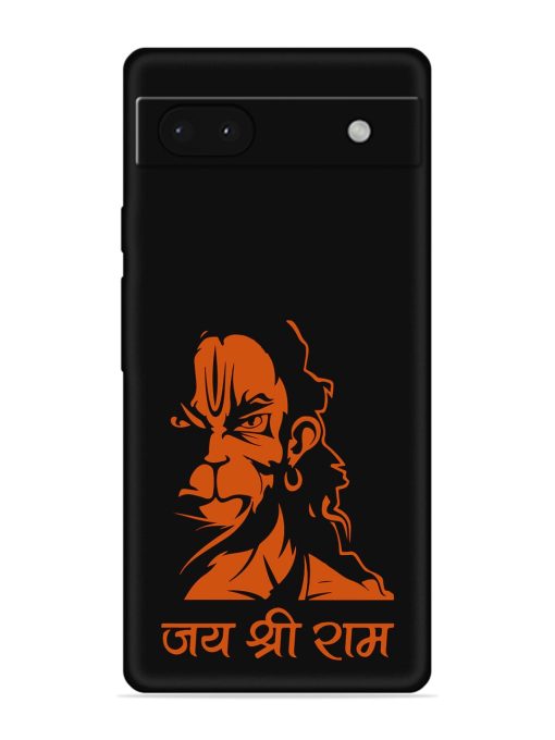 Angry Hanuman Embossed Soft Silicone Case for Google Pixel 6A Zapvi