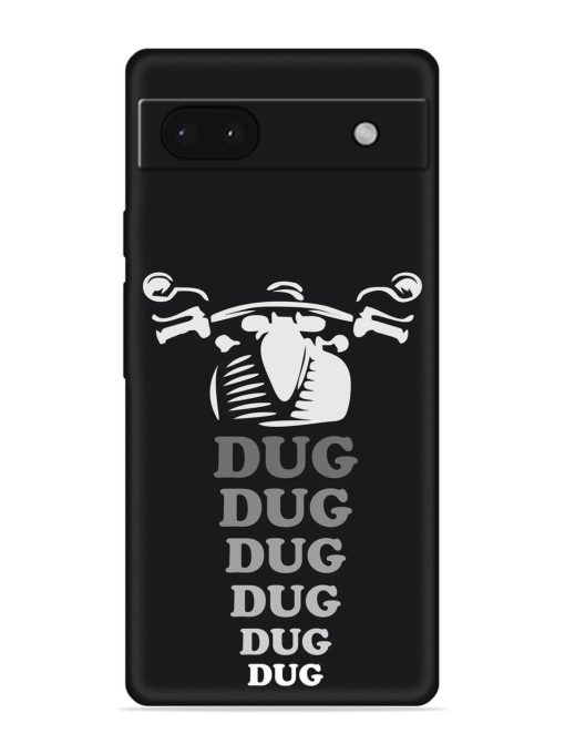 Dug Dug Dug Embossed Soft Silicone Case for Google Pixel 6A Zapvi