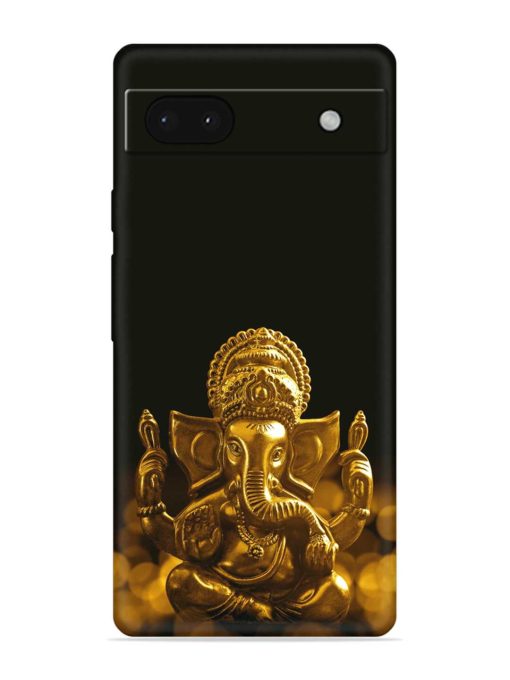 Lord Ganesha Indian Festival Embossed Soft Silicone Case for Google Pixel 6A Zapvi