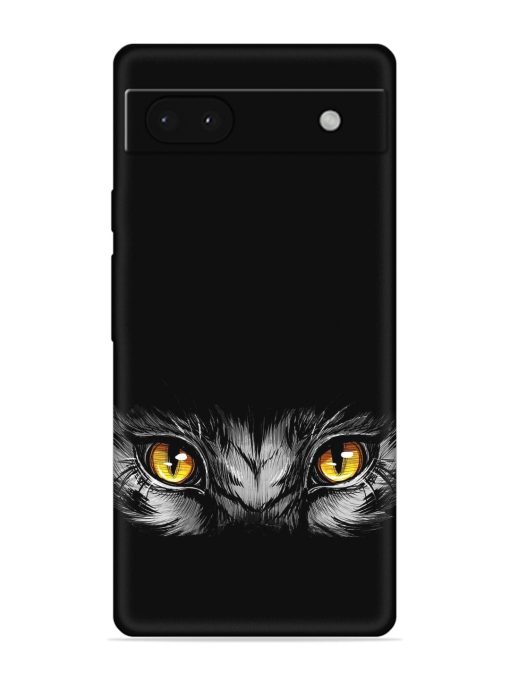 Scary Eye Embossed Soft Silicone Case for Google Pixel 6A Zapvi