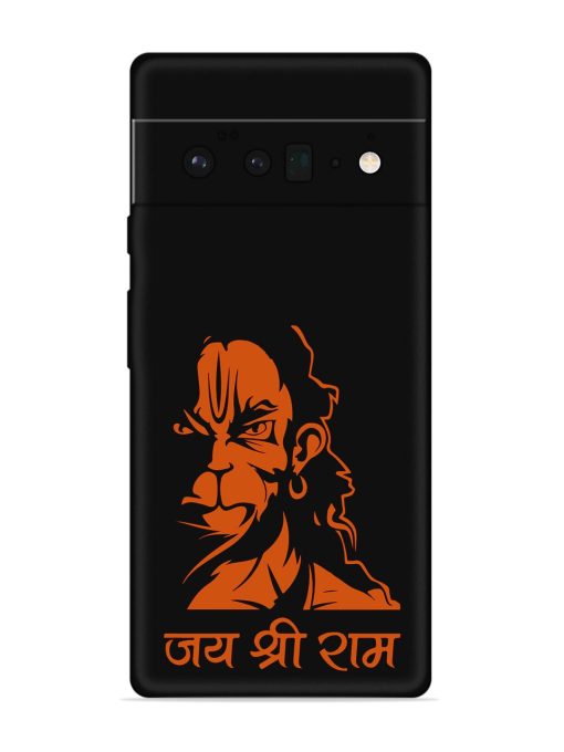 Angry Hanuman Embossed Soft Silicone Case for Google Pixel 6 Pro Zapvi