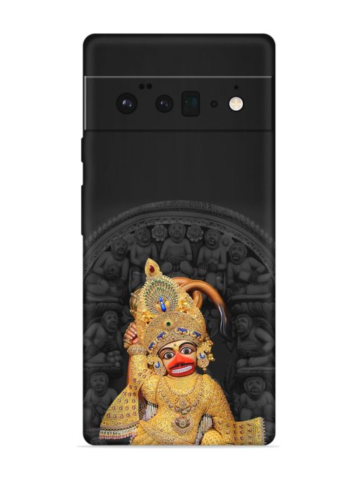 Indian Gold Hanuman Embossed Soft Silicone Case for Google Pixel 6 Pro Zapvi