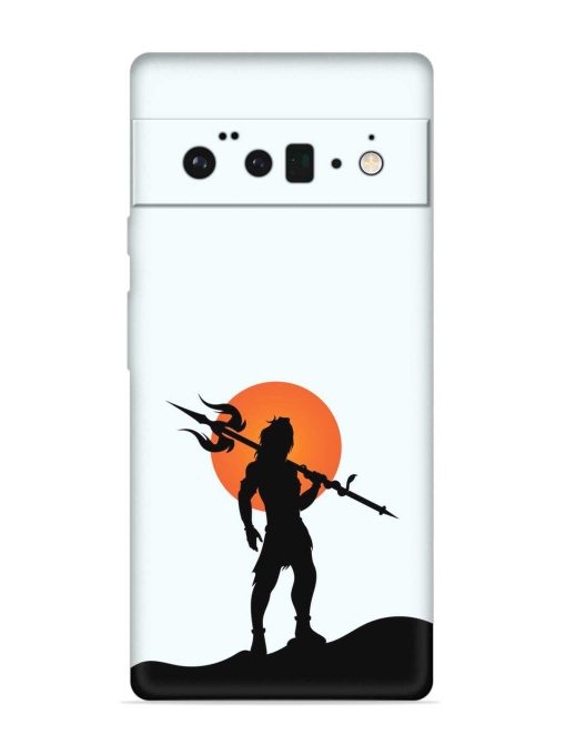 Lord Mahadev Trendy Embossed Soft Silicone Case for Google Pixel 6 Pro Zapvi