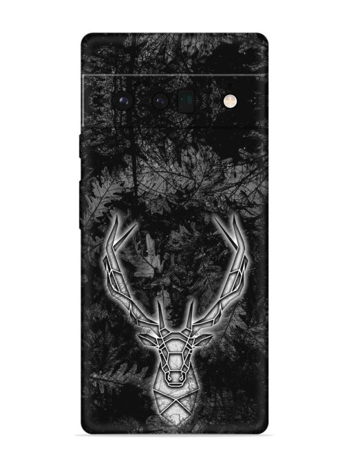 Ancient Deer Embossed Soft Silicone Case for Google Pixel 6 Pro