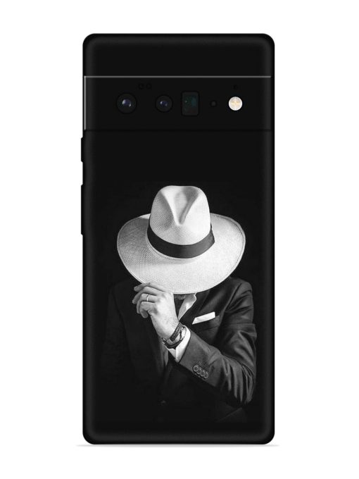 Men Under Hat Embossed Soft Silicone Case for Google Pixel 6 Pro Zapvi