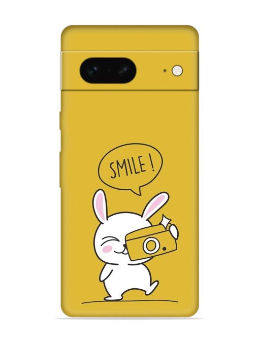 Hey Smile Please Embossed Soft Silicone Case for Google Pixel 7