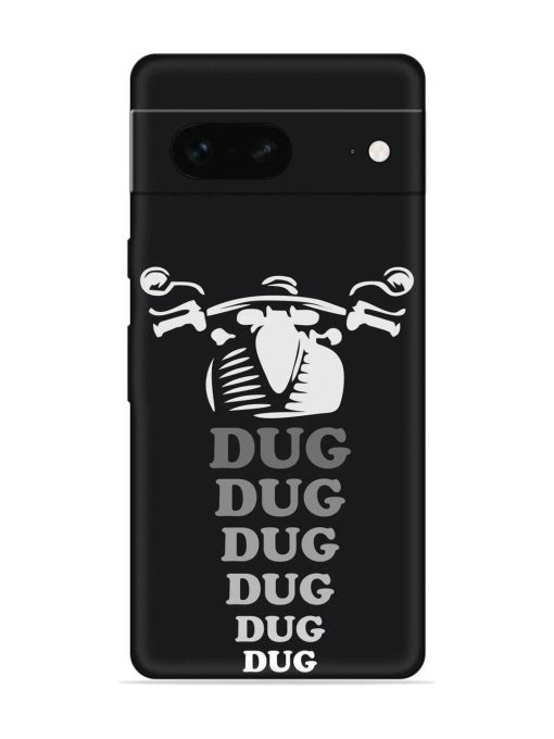 Dug Dug Dug Embossed Soft Silicone Case for Google Pixel 7 Zapvi