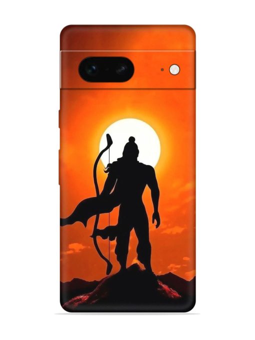 Shree Ram Embossed Soft Silicone Case for Google Pixel 7