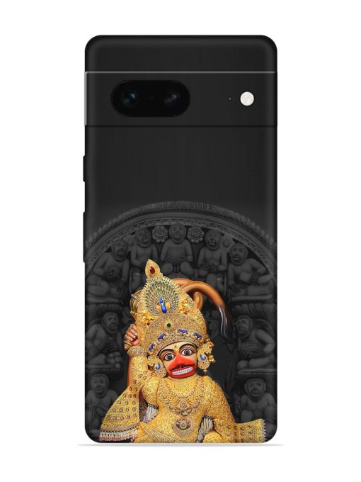 Indian Gold Hanuman Embossed Soft Silicone Case for Google Pixel 7 Zapvi