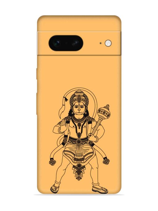 Indian God Hanuman Embossed Soft Silicone Case for Google Pixel 7 Zapvi