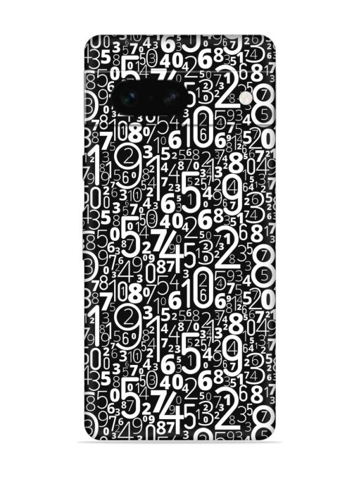 Many Numbers Different Embossed Soft Silicone Case for Google Pixel 7 Zapvi