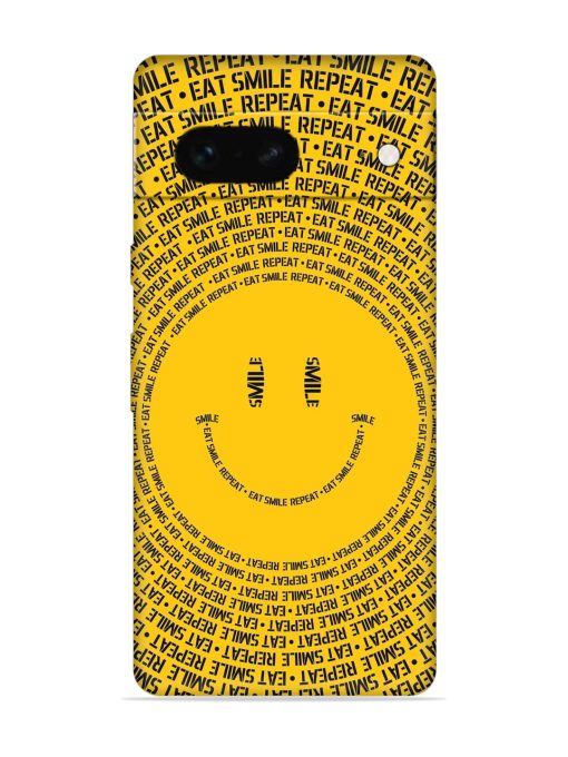 Smiley Embossed Soft Silicone Case for Google Pixel 7