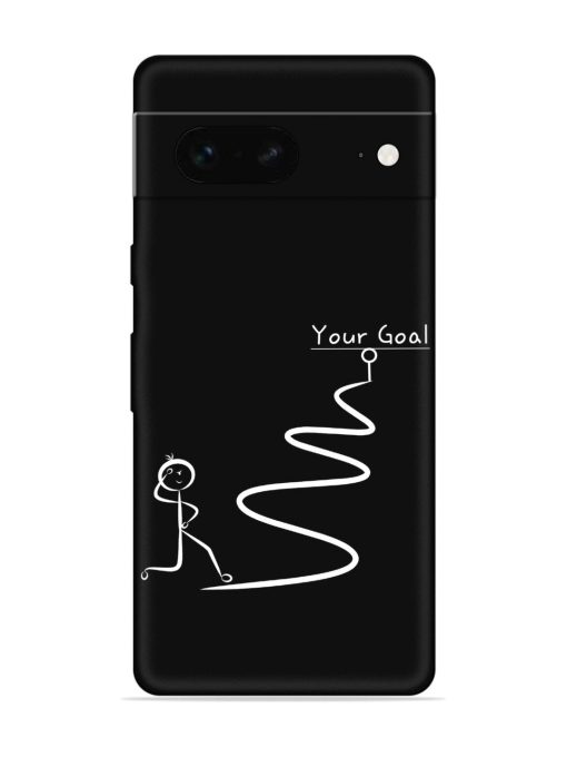 Your Goal Embossed Soft Silicone Case for Google Pixel 7 Zapvi