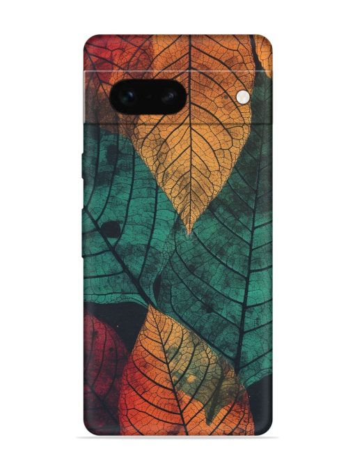 Leaves Artwork Embossed Soft Silicone Case for Google Pixel 7 Zapvi