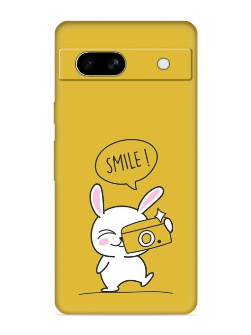 Hey Smile Please Embossed Soft Silicone Case for Google Pixel 7A