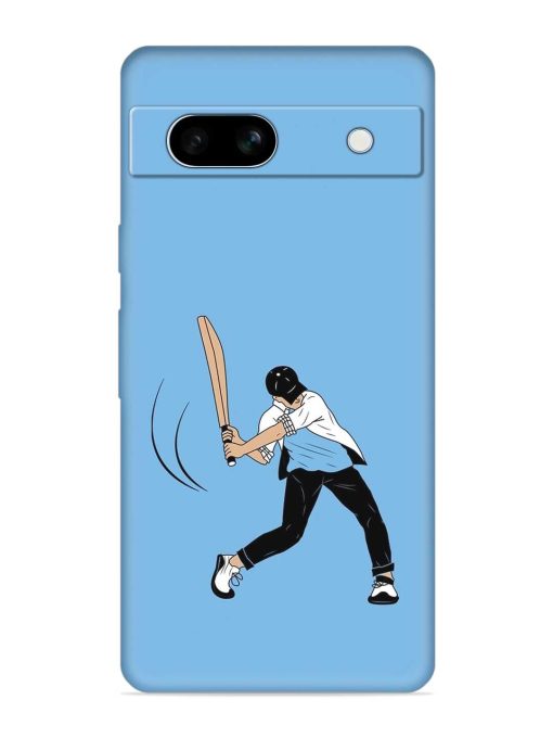 Cricket Gully Boy Embossed Soft Silicone Case for Google Pixel 7A