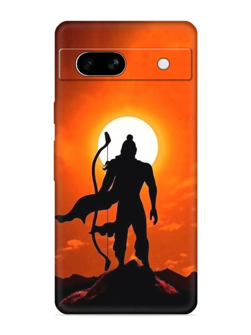 Shree Ram Embossed Soft Silicone Case for Google Pixel 7A Zapvi