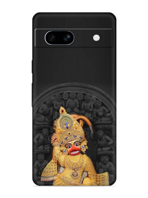 Indian Gold Hanuman Embossed Soft Silicone Case for Google Pixel 7A Zapvi