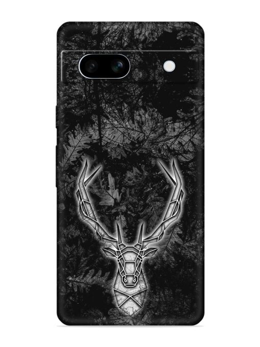 Ancient Deer Embossed Soft Silicone Case for Google Pixel 7A Zapvi