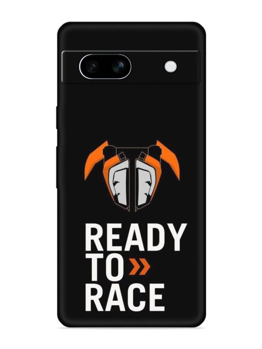 Ready To Race Embossed Soft Silicone Case for Google Pixel 7A Zapvi