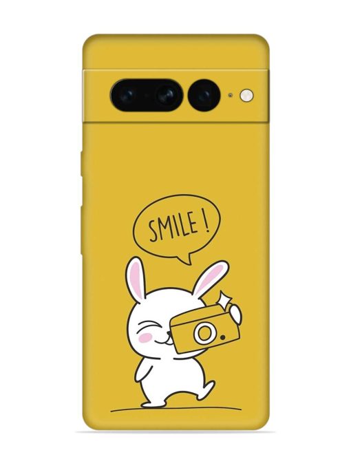 Hey Smile Please Embossed Soft Silicone Case for Google Pixel 7 Pro