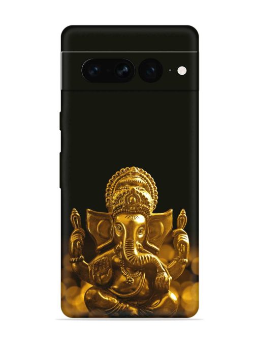 Lord Ganesha Indian Festival Embossed Soft Silicone Case for Google Pixel 7 Pro Zapvi