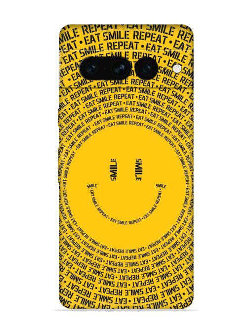 Smiley Embossed Soft Silicone Case for Google Pixel 7 Pro