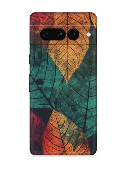 Leaves Artwork Embossed Soft Silicone Case for Google Pixel 7 Pro Zapvi