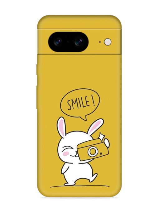 Hey Smile Please Embossed Soft Silicone Case for Google Pixel 8 Zapvi