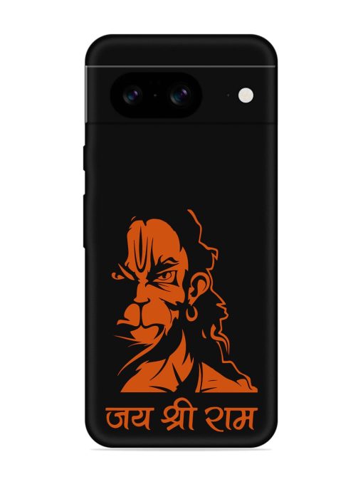 Angry Hanuman Embossed Soft Silicone Case for Google Pixel 8 Zapvi