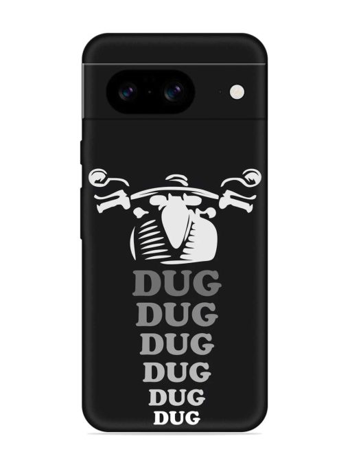 Dug Dug Dug Embossed Soft Silicone Case for Google Pixel 8 Zapvi