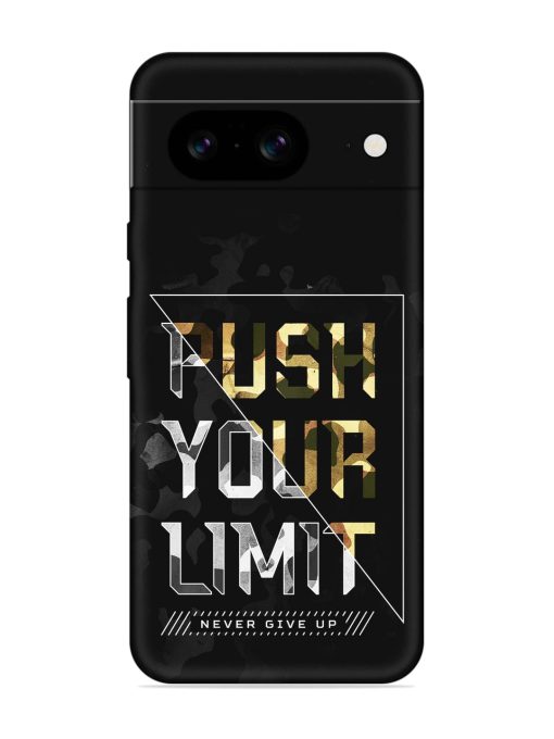 Push Your Limits Embossed Soft Silicone Case for Google Pixel 8 Zapvi