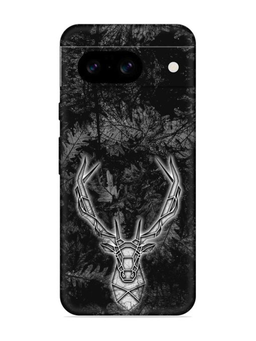 Ancient Deer Embossed Soft Silicone Case for Google Pixel 8 Zapvi