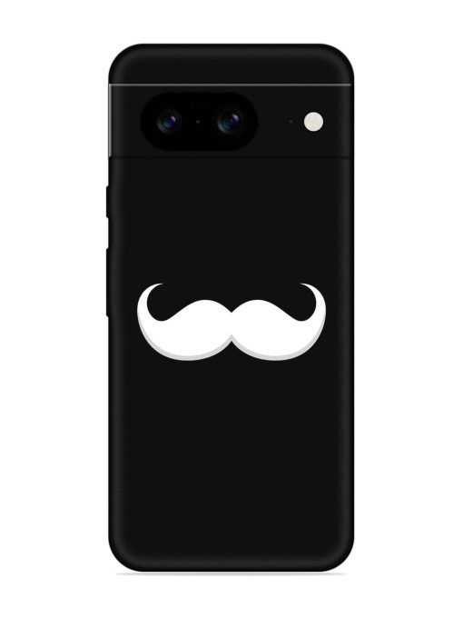 Mustache Vector Embossed Soft Silicone Case for Google Pixel 8