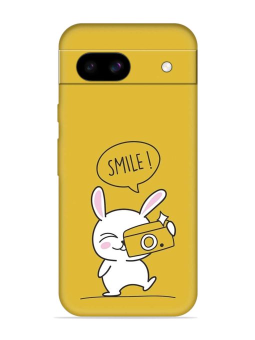 Hey Smile Please Embossed Soft Silicone Case for Google Pixel 8A Zapvi